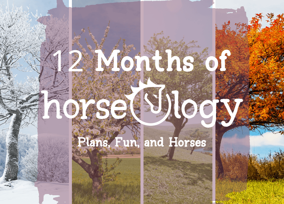 12 Months of horseOlogy: Plans, Fun, and Horses